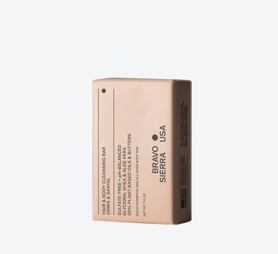 Hair Body Cleansing Bar Orris